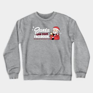 Naughty List Christmas Gift Crewneck Sweatshirt